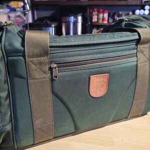 Retired Cabela's Alaskan Guide Green Duffle Bag